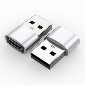 Adaptador Multifuncional Blanco y Negro USB-A a Tipo-C, Convertidor USB 2.0, Lectura de Datos, Transferencia de Datos, Copia de Seguridad - Product Image 6