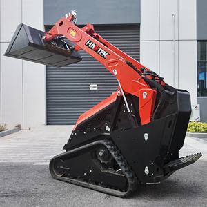 Mini chargeuse à bas prix 1.4 tonnes CE/Euro 5 chargeuse compacte multifonctionnelle 0.19 mètre cube avec chargeuse à godet - Product Image 2