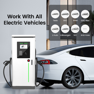 Estación de Carga Rápida para Vehículos CCS1/CCS2 de 240 kW con Conexión de Red 4G/Wifi, Tipo Pilar, con OCPP 2.01 - Product Image 3
