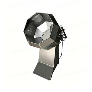 Mezcladora de Condimentos para Frutos Secos, Máquina de Recubrimiento Octogonal de Acero Inoxidable SUS 304, Velocidad Ajustable, Sabor Uniforme, Funcionamiento Estable - Product Image 4
