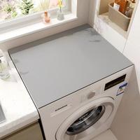 Tapis de protection absorbant l'eau à séchage rapide en pierre de diatomite découpable pour lave-linge et sèche-linge à chargement frontal de buanderie
