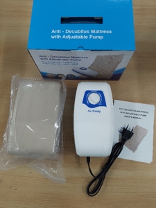 Matelas <span class=keywords><strong>médical</strong></span> à pression alternée <span class=keywords><strong>anti</strong></span>-escarres pour lit d'hôpital, à bulles d'air, avec pompe, léger (2,2 kg), capacité 135 kg - Product Image 4