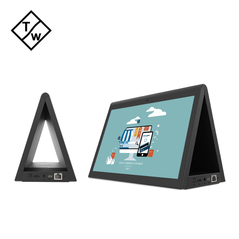 2021 новый двойной дисплей 10,1 дюймов RK3288 Android цифровые вывески все в одном ПК