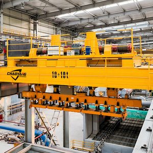 Grúa Puente Industrial Electromagnética de Viga Única 10+10T Altura de Elevación 6-40M Motor Bomba - Product Image 5