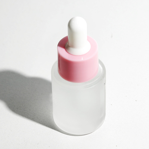 Botella de pipeta cuentagotas de vidrio rosa de forma plana para el cuidado de la piel de aceite esencial personalizado <span class=keywords><strong>fabuloso</strong></span> de 10ml 15ml 30ml para embalaje cosmético - Product Image 5
