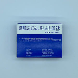 <span class=keywords><strong>Set</strong></span> Pisau Bedah Hewan/Manusia Termasuk Gagang + 100 Mata Pisau Terbuat dari Bahan Medis TC4 - Product Image 1