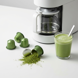Cápsulas de Té Matcha en Polvo, Té Verde Instantáneo, Bebida Saludable, en Envase Individual, Sabor Auténtico - Product Image 5