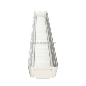 Pequeño ABS profundo hidropónico <span class=keywords><strong>NFT</strong></span> Grow Gully Vertical Gutter System para fresas verduras Hidroponik invernadero agrícola - Product Image 4