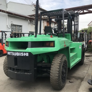 Chariot élévateur Mitsubishi FD150 15 tonnes d'occasion bon marché Transpalette automatique en parfait état de fonctionnement avec roulement moteur d'origine japonaise - Product Image 4