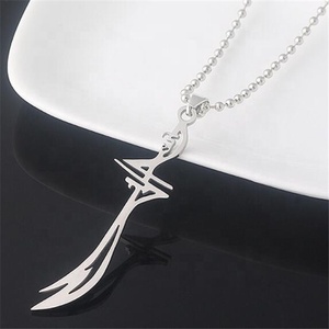 Aimamdywu — artefact religieux découpé au Laser, en acier inoxydable, auto-défense, taille longue, pendentif en épée de islam arabe - Product Image 3