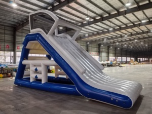 Scivolo acquatico gonfiabile <span class=keywords><strong>per</strong></span> parco divertimenti, parete da arrampicata/scivolo a torre, <span class=keywords><strong>per</strong></span> uso commerciale su yacht, in PVC, in vendita - Product Image 2