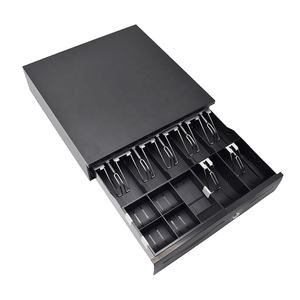 Good Marketing Cash Machine 7 billetes 5 monedas sistema POS 405 Acero Metal cajón de efectivo seguro RJ11 RJ12 USB Caja registradora electrónica - Product Image 2