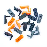 Cache-poussière en caoutchouc étanche pour port de charge USB Type-C en silicone du fabricant, noir, gris, orange ZD-190