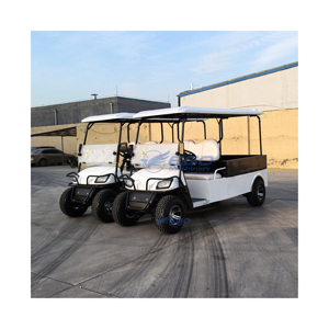 Carrito de Golf Eléctrico de 4 Ruedas al por Mayor con Caja de Carga, 2 Plazas, Certificado CE, 90 km de Autonomía para Campos de Golf y Uso Laboral - Product Image 2