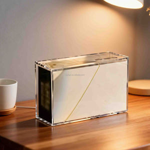 Boîte de présentation magnétique transparente en acrylique <span class=keywords><strong>pour</strong></span> objets de <span class=keywords><strong>collection</strong></span>, fermeture magnétique, anti-poussière, <span class=keywords><strong>pour</strong></span> petits souvenirs - Product Image 4