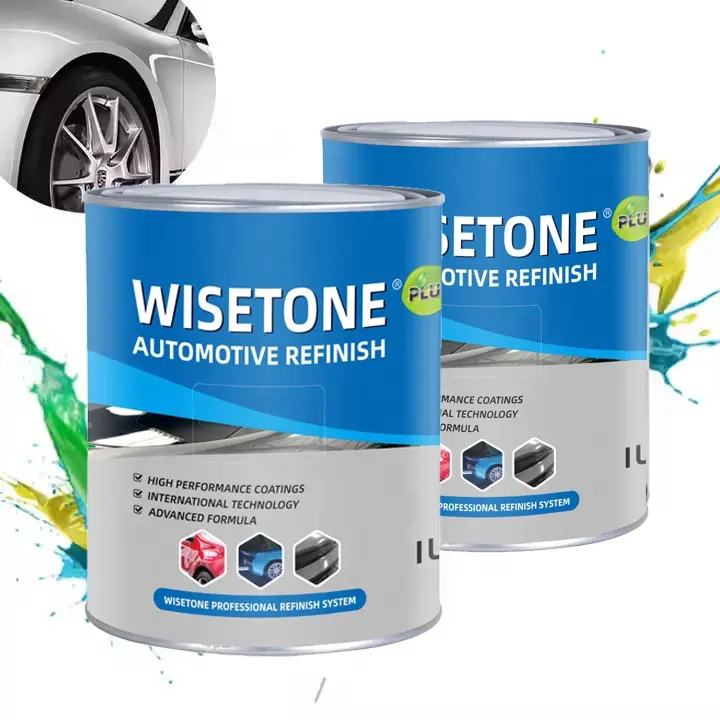 Wisetone K Massa de poliéster para reparo de carros, agente de cura em barril enlatado, verniz para metal, pintura industrial