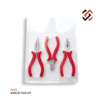 Kit d'outils pour bijoux Pop Tings, 5 pièces, kit de pinces pour bijoux TK004, ensemble d'outils de perlage