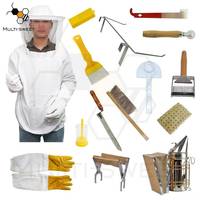 Automatische Imkerei-Werkzeuge und -Zubehör Großhandel Starter-Kit Bienenkönigin-Rauchgerät Bürste Handschuhe Anzug Imkerei-Ausrüstung