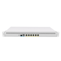 Ordinateur industriel I3 4100m I5 4200m I7 4600m J6412 J5005, châssis de serveur en rack 1U, 6 ports LAN Intel I226, DDR4, mini PC, pare-feu