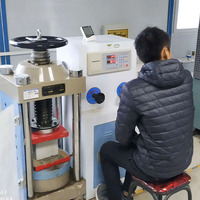 Máquina de Ensayo Integrada de Flexión y Compresión de Mortero de Cemento Zhongjiaojianyi DYE-300S, Probador de Presión Servocontrolado por Microcomputadora