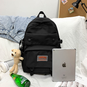Nueva mochila escolar para niñas, versión coreana, mochila Ins Middle Campus, estudiante alto informal de gran capacidad hecho a medida - Product Image 4