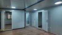 Maison mobile préfabriquée sécurisée de 40 pieds ou 20 pieds, extensible, avec 2, 3, 4 ou 5 chambres, structure en acier préfabriquée, maison portable