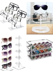 Présentoir multi-niveaux pour <span class=keywords><strong>lunettes</strong></span> de style <span class=keywords><strong>Ray</strong></span>-<span class=keywords><strong>Ban</strong></span>, support optique en métal pour <span class=keywords><strong>lunettes</strong></span> intelligentes - Product Image 6