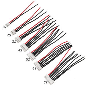 200mm JST XH 1S 2S 3S 4S 5S 6S 7S kết nối cân bằng dây mở rộng Sạc Cáp cắm dây dẫn 22AWG cho RC LiPo pin - Product Image 3