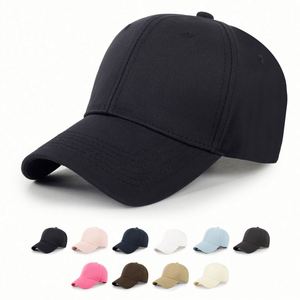 Casquette de sport personnalisée en gros pour fabricants – Casquette de baseball 6 panneaux 100 % coton avec logo personnalisé - Product Image 1