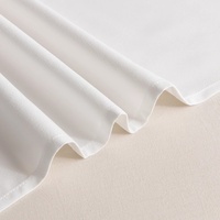 Parure de Lit Quatre Pièces 100 % Pur Coton Qualité Cinq Étoiles 300 Fils/Pouce, Housse de Couette Blanche et Drap pour Maison et Hôtellerie
