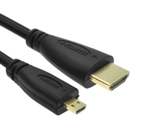 Adaptateur Micro HDMI mâle vers HDMI vers Micro HDMI de haute qualité
