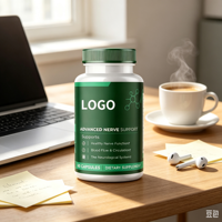 Complexe de soutien nerveux pour le dropshipping, maintient une fonction nerveuse saine, supplément nutritionnel et à base de plantes pour la santé