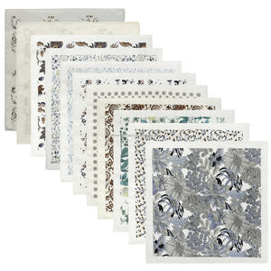 Pochette de costume en twill de soie double face personnalisée, motif cachemire de qualité, imprimé floral en soie, pour homme, en promotion - Product Image 1