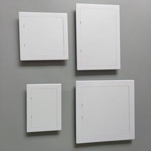 Fengze Hotel kantor dinding fleksibel Ceilling HAVC pipa udara pipa inspeksi Hatch putih Drywall plastik Panel akses pintu - Product Image 5