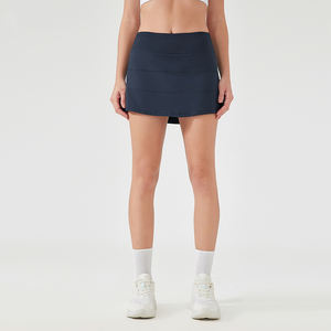 Pabrik kustom pinggang tinggi tenis pakaian olahraga untuk wanita berolahraga skut picleball Golf Tenis rok Activewear produsen - Product Image 5