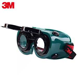 W5.0แว่นนิรภัยสำหรับงานเชื่อมอินฟาเรดสีเขียว10197เงาเลนส์สำหรับงานพลิกขึ้นและเปลี่ยนได้ป้องกันรอยขีดข่วน - Product Image 6