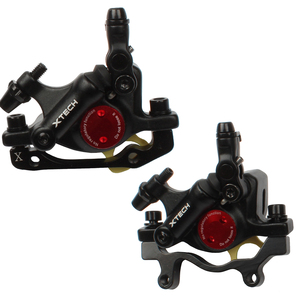 Calipers de Freio Hidráulico ZOOM XTECH HB100 para Bicicleta MTB, Freio Dianteiro e Traseiro em Preto, Vermelho, Dourado, Azul e Roxo - Product Image 6