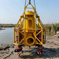 Pompe submersible électrique professionnelle pour boues et sable, robuste, avec agitateur