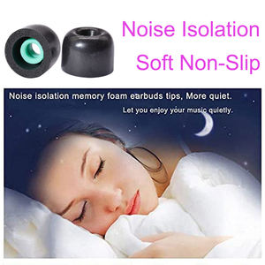 3.6mm Anti-dérapant Bruit Embouts En Mousse à Mémoire de forme Pour <span class=keywords><strong>Sony</strong></span> <span class=keywords><strong>WF</strong></span>-<span class=keywords><strong>1000XM4</strong></span> Mousse De Silicone Écouteurs Antibruit Pour Écouteurs TWS - Product Image 5