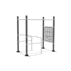 Air Walk Commercial, équipement de fitness avancé pour l'entraînement en plein air, parc de musculation, <span class=keywords><strong>barre</strong></span> de singe, équipement de fitness pour l'exercice - Product Image 3