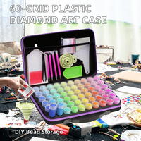 Sac de rangement portable pour peinture diamant, kit d'outils d'art diamant, sac de transport pour trier les perles et accessoires de diamant