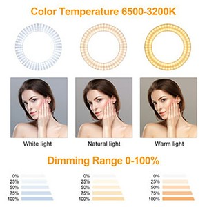 10 pouces <span class=keywords><strong>Selfie</strong></span> anneau lumière Led cercle rond anneau lumière <span class=keywords><strong>Selfie</strong></span> caméra photographie vidéos Selfies diffusion en direct - Product Image 6