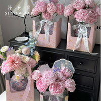 Boîte à fleurs tendance 2026, style populaire, emballage cadeau SINOWRP pour fleurs