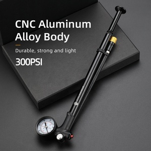 <span class=keywords><strong>ThinkRider</strong></span>-bomba de aire portátil de alta presión para bicicleta de montaña, PSI, con indicador para horquilla y suspensión trasera, amortiguador - Product Image 2