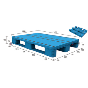 プラスチックパレット1200*1000 mmフラットシングルデッキリサイクル価格 - Product Image 6
