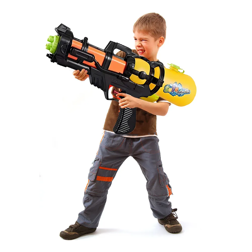 2023 Long Range Plastic Water Gun Top Rank Water Battle Squirt Toy Cool Kids Adult Summer Powerful Pump Water Gun Toy