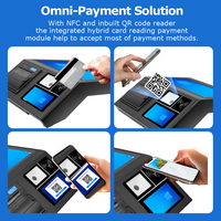 Sistema POS de 11.6 Pulgadas con Windows 11, Impresora Integrada de 80 mm, Escáner Automático, NFC, Metálico, para Pequeños Comercios, Máquina POS Integrada