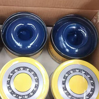 Graisse synthétique HP-R bleue haute température EP2 au lithium complexe pour roulements, 800g 1kg en conserve, prix usine