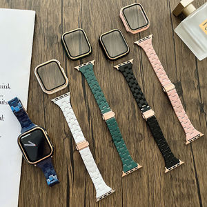 Pulsera lujosa <span class=keywords><strong>De</strong></span> Resina Para mujer, brazalete <span class=keywords><strong>De</strong></span> lujo con funda Para <span class=keywords><strong>Apple</strong></span> Iwatch <span class=keywords><strong>44</strong></span> - Product Image 5