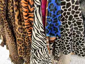 Pellicce in vera pelle di vacchetta 100% Premium con stampa leopardata - Product Image 4